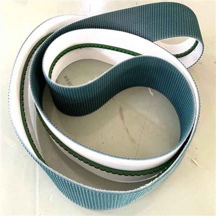 Grænt gróft toppur öskjuþéttingarvélarbelti