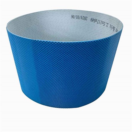 Blátt golfmynstur matvæli belti til að saxa vél